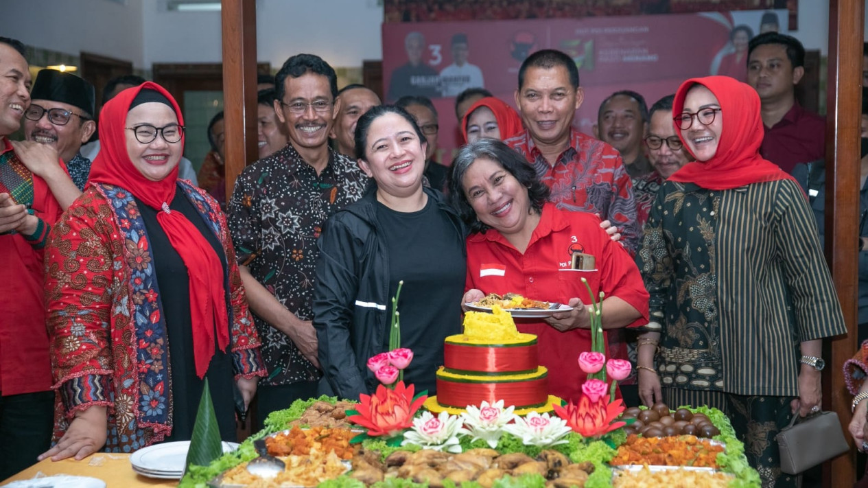 Puan Tegaskan PDI Perjuangan Solid Dalam Bergotong Royong Memenangkan ...